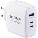 Voltcraft GaN VC-13079915 USB punjač unutrašnje područje Izlazna struja maks. 5 A 3 x USB-C®, USB-A USB power delivery (USB-PD) | Eponuda.ba