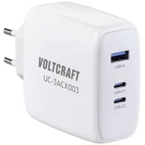 GaN VC-13079915 USB punjač unutrašnje područje Izlazna struja maks. 5 A 3 x USB-C®, USB-A USB power delivery (USB-PD)