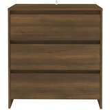  Komoda boja smeđeg hrasta 70 x 41 x 75 cm od iverice | shoptok.hr