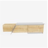 Hanah home tv polica zonas sapphire oak white | ePonuda.com