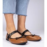 D/CEO marka niezdefiniowana Brown women's ballet flats with bow Mansy | ePonuda.com