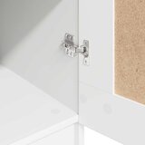  Ormar bijeli 82,5 x 51,5 x 180 cm konstruirano drvo | shoptok.hr
