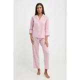 Polo Ralph Lauren Pižama ženska, roza barva, ILN92339