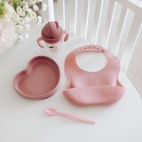 Canpol Dots podbradnik Pink 1 kom | shoptok.hr