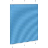  Plisirana zavjesa Plava 105x100 cm Širina tkanine 104,4 cm Poliester | shoptok.hr
