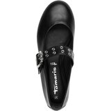 Tamaris Odprte balerinke črna | Shoptok.si