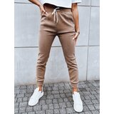 DStreet Spodnie dresowe damskie LUNASLEEP kamelowe | Shoptok.si