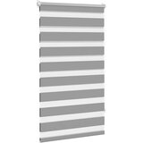 Zebra zavjesa 90,9 x 150 cm Širina tkanine 86,7 cm siva | shoptok.hr