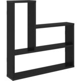 vidaXL Stenska polica Črni hrast 60 x 11 x 60 cm Inženirski les, (5000307007) | Shoptok.si