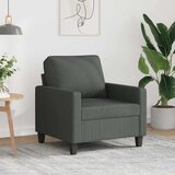  Fotelja tamnosiva 60 cm tkanina | shoptok.hr