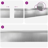 vidaXL Ograje proti polžem 12 pcs srebrna Cinkana jeklena | Shoptok.si