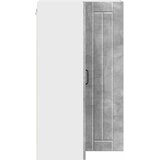  Zidni kutni ormar Lucca Betonska siva 57 x 57 x 100 cm | shoptok.hr