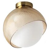 Ideal lux - plafonsko svetlo bloom 1xE27/42W/230V prečnik 22 cm zlatna/zadimljena bež Cene