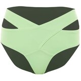 Trendyol Summer Green Cut Out Detailed High Waist Bikini Bottom Cene