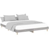  Okvir za krevet boja hrasta 200x200 cm od konstruiranog drva | shoptok.hr
