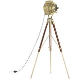  Podna svjetiljka na tronošcu od masivnog drva manga 193 cm | shoptok.hr