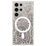  Futrola silikonska print magsafe za samsung s928b galaxy s24 ultra 5g faces ( F122848 ) | ePonuda.com