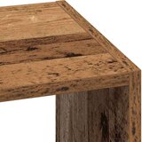 vidaXL Knjižne omare 2 kosa zložljiva star les 30x30x80 cm inž. les | Shoptok.si