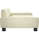  Dječja fotelja krem 90x53x30 cm od umjetne kože | shoptok.hr