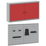  Set ormara za alate 3 kom. Crvena Čelik s prahom premazan | shoptok.hr
