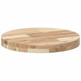  Okrugla stolna ploča Ø 40 x 4 cm od masivnog bagremovog drva | shoptok.hr