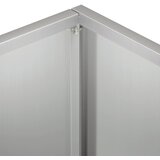  Vrtna saksija 2 kom. Srebrna 40 x 30 x 30 cm Pocinčani čelik | shoptok.hr