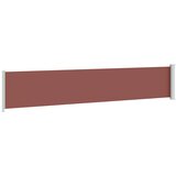  Uvlačiva bočna tenda za terasu 117 x 600 cm smeđa | shoptok.hr