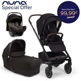 Nuna® otroški voziček 3v1 mixx™ next + pipa™ next caviar | Shoptok.si