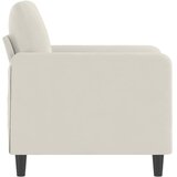  Fotelja krem 60 cm baršunasta | Eponuda.com