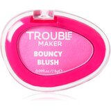 Trouble Maker Bouncy Blush puder- rumenilo nijansa Bounce Hot Pink 2.8 g Cijene