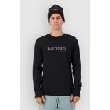 Mons Royale Yotei Merino Classic Long Sleeve Funkcijska srajca black | Shoptok.si