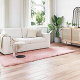 Tepih od umjetne ovčje kože TAFALLA Ružičasta 80 x 250 cm | shoptok.hr