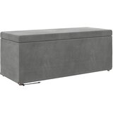  Stolica Tamno siva 101 x 41 x 40 cm Svileni i Fino Radeći Drvo | shoptok.hr