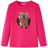  Dječja majica dugih rukava jarkoružičasta 116 | shoptok.hr
