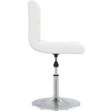 vidaXL Jedilni stol belo umetno usnje, (20940367) | Shoptok.si