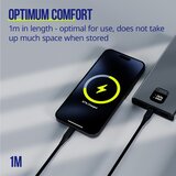 ALLITY kabel AUC-02 USB-C - USB-C 1,0 m 100W ČRNA | Shoptok.si