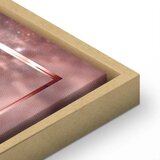  Slika - Space Flamingo (1 Part) Vertical 40x60 U prirodnom drvenom okviru | shoptok.hr