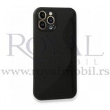  silikonska futrola s case za samsung A025 / A037 galaxy A02S / A03S crna Cene
