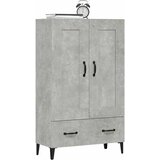  Visoka komoda siva boja betona 70x31x115 cm konstruirano drvo | shoptok.hr