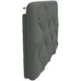 vidaXL Vzglavna stranica temno siva 80 cm blago | Shoptok.si