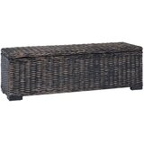  Kutija za spremanje s pohranom Crna 110 x 35 x 45 cm | shoptok.hr