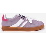 Boto Low Women's Sneakers With Double Lacing Purple Ventus | shoptok.hr