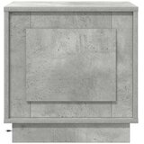  Noćni ormar Betonski sivi 44 x 34,5 x 45 cm Konstruirano drvo | shoptok.hr