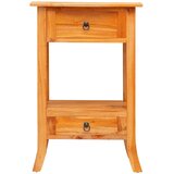  Konzolna stolica s ladicama Prirodna 50,5 x 30 x 75,5 cm | shoptok.hr