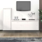 vidaXL TV ormarići 2 kom bijeli od masivne borovine | shoptok.hr