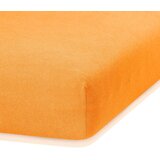 AmeliaHome Plahta s gumom Ruby 80-90x200 cm, narančasta | shoptok.hr
