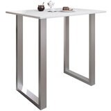 XXXL Barska Miza Xona B, Bela, Srebrna, 110x80 | Shoptok.si