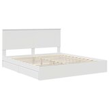 Krevet s od storage Bijelo 180 x 200 cm Konstruirano drvo | Eponuda.ba