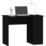  Radni stol crni 100 x 55 x 75 cm od konstruiranog drva | Eponuda.ba