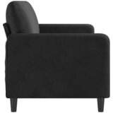  Trosjed od tkanine crna 180 cm baršunasti | shoptok.hr